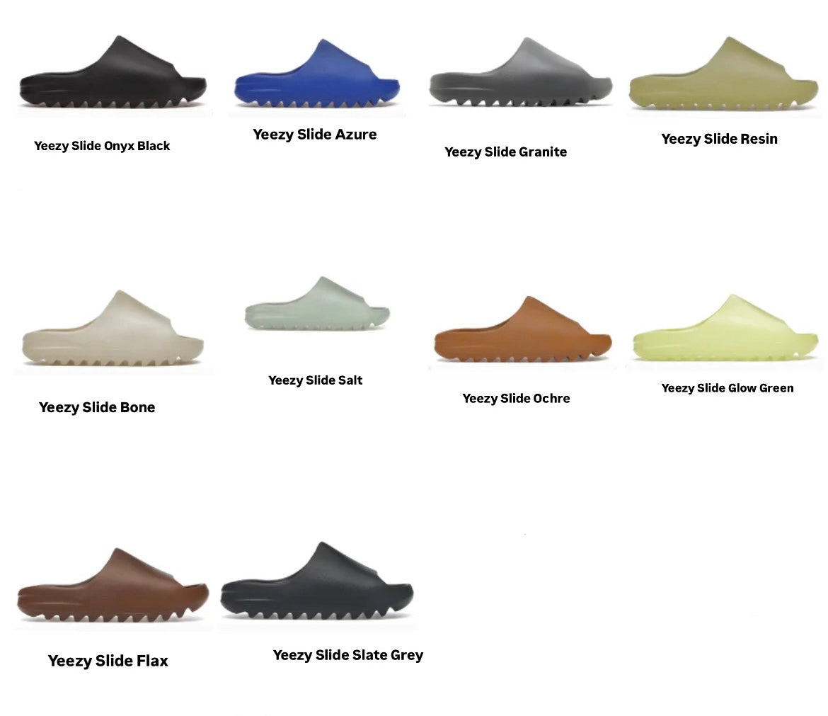 Adidas Yeezy Slides Collection