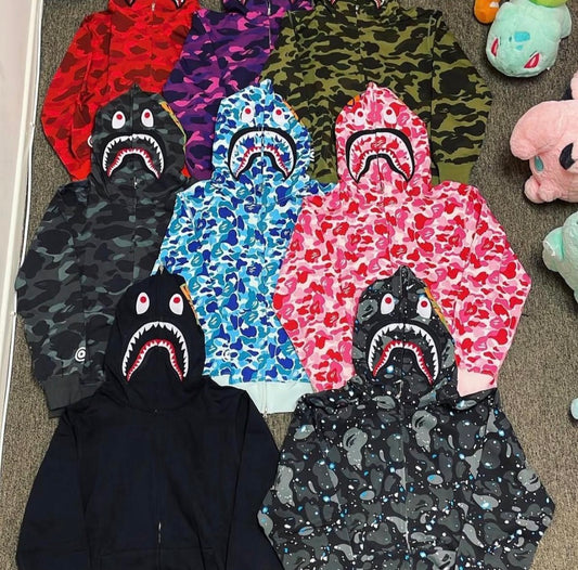 BAPE by A BATHING APE ZIP UPS